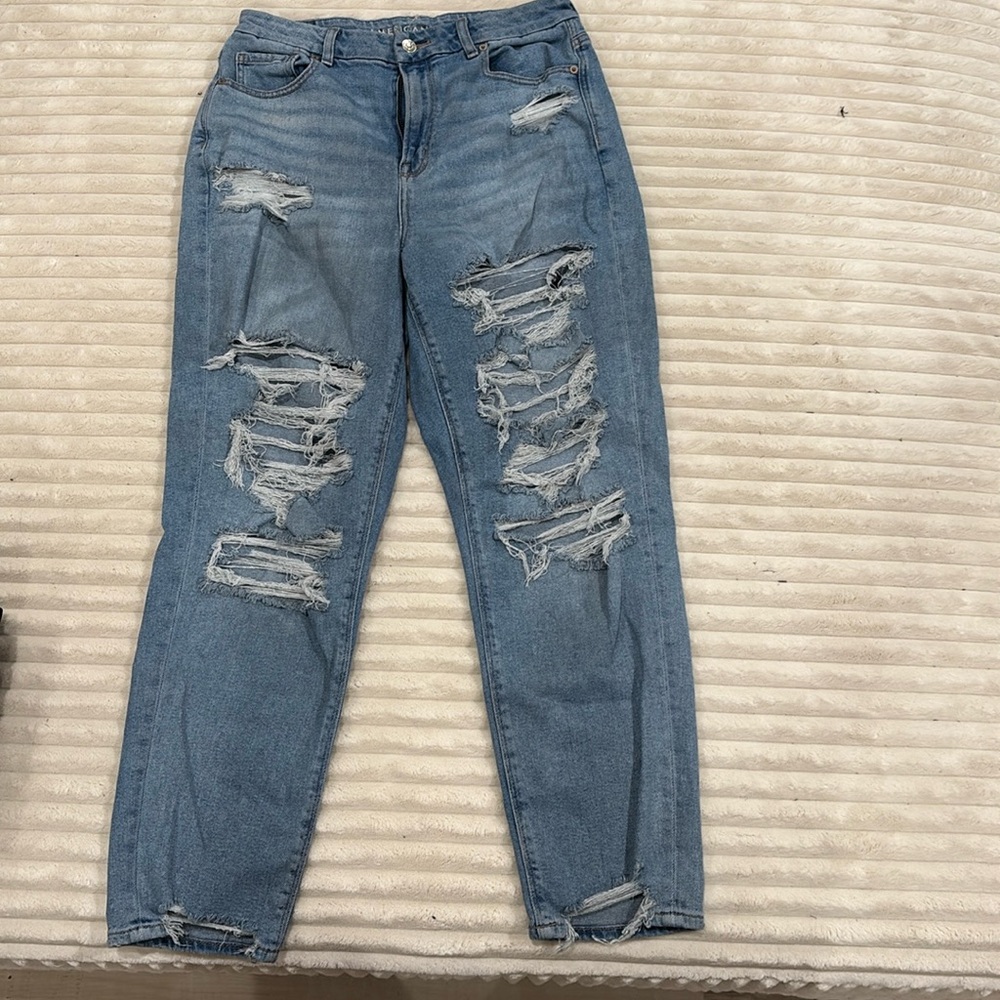American Eagle Curvy Mom Jean Stretch